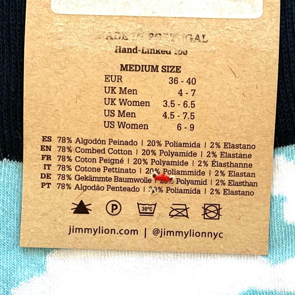Jimmy Lion Socks NWT - Picture 5 of 5